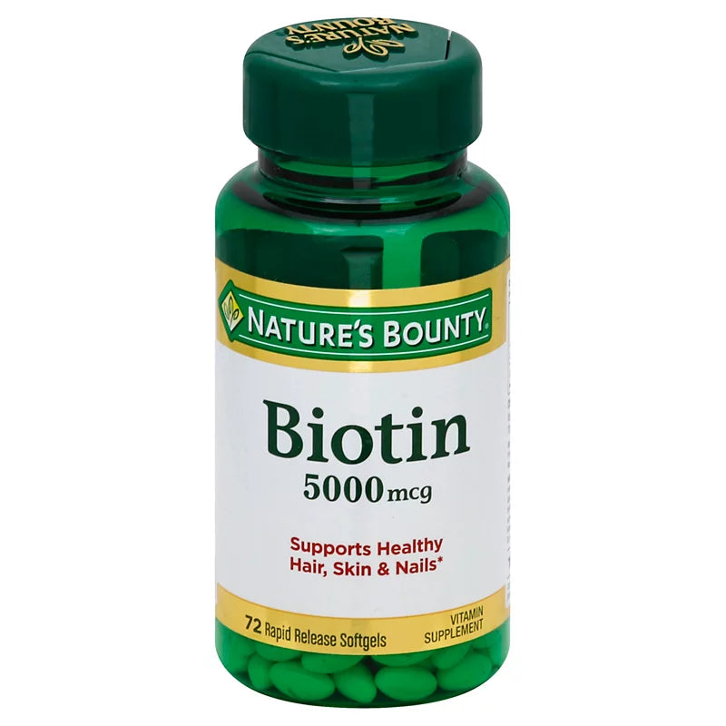 Nature's Bounty Biotin 5000mcg x 72