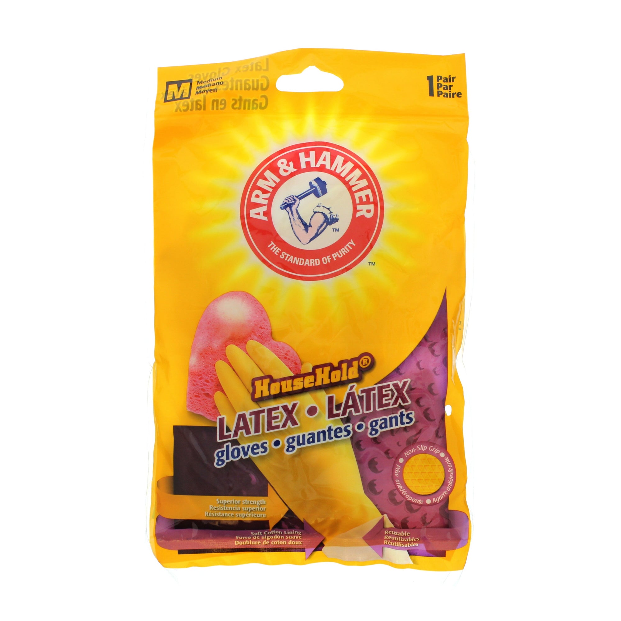 Arm & Hammer Household Latex Gloves 1ct