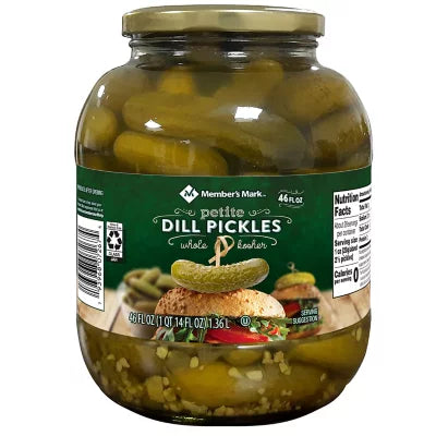 Member's Mark Petite Dill Pickles 46fl oz