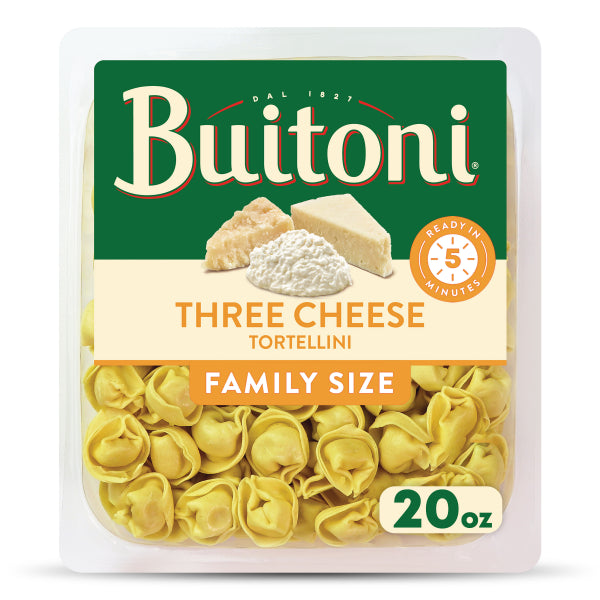Buitoni Fam Size 3 Cheese Tortellini 20 oz
