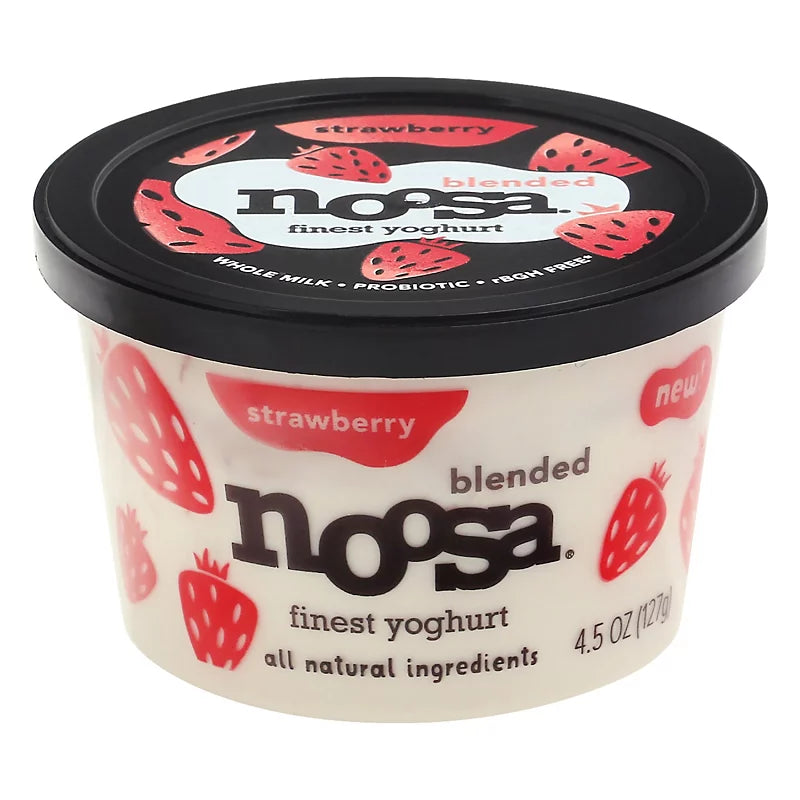 Noosa Strawberry Blended Yogurt 4.5oz