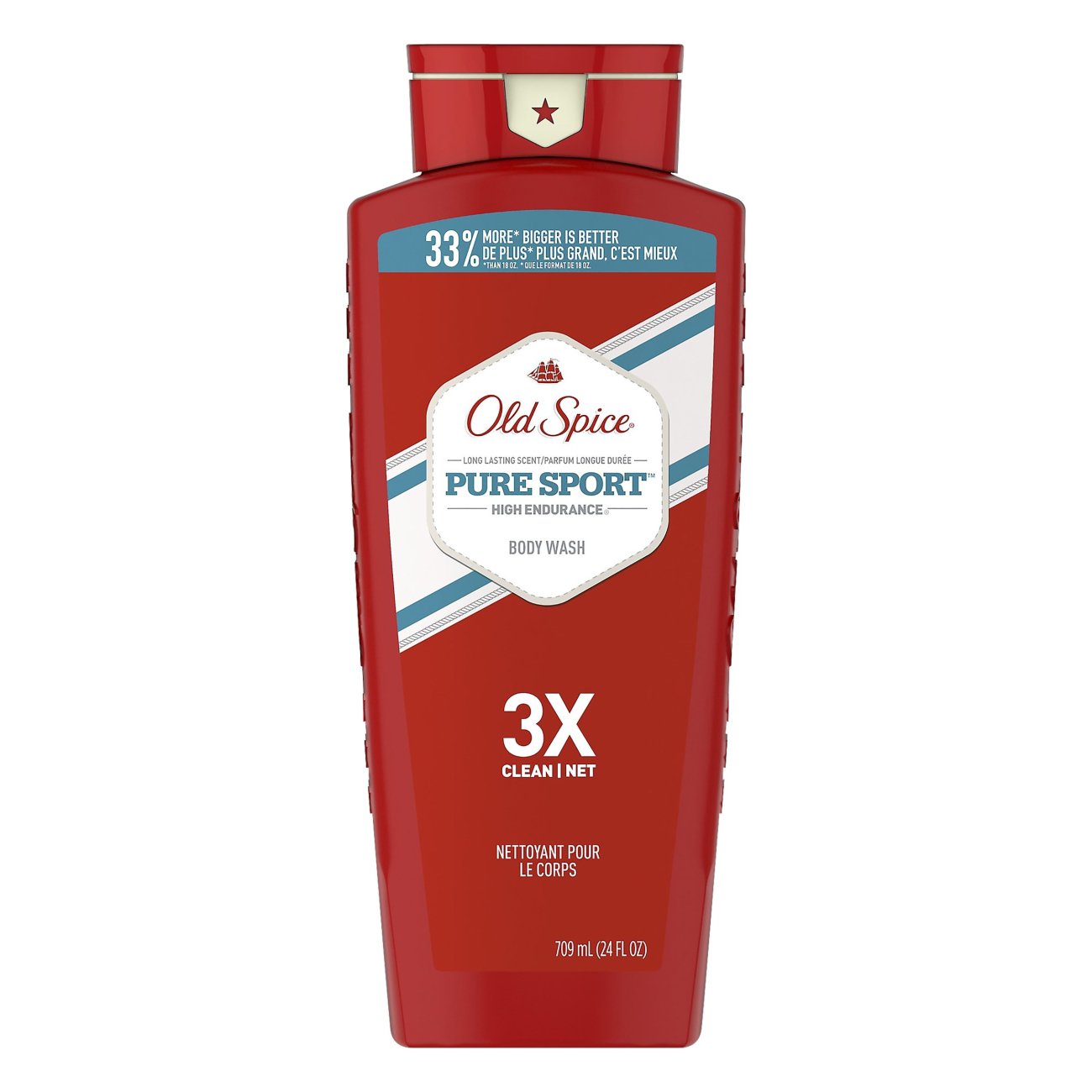 Old Spice Pure Sport Body Wash 24fl oz