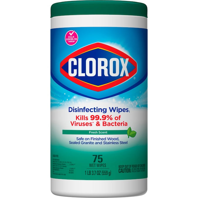 Clorox Fresh Scent Disinfecting Wipes 85ct