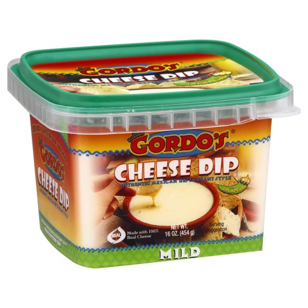 Gordo's Dip Mexican Mild Cheese Dip 16oz