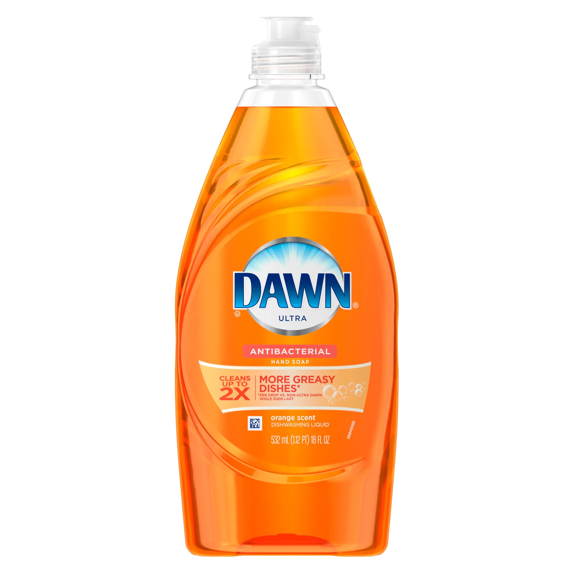 Dawn Ultra Antibacterial Orange Dish Soap 28fl oz