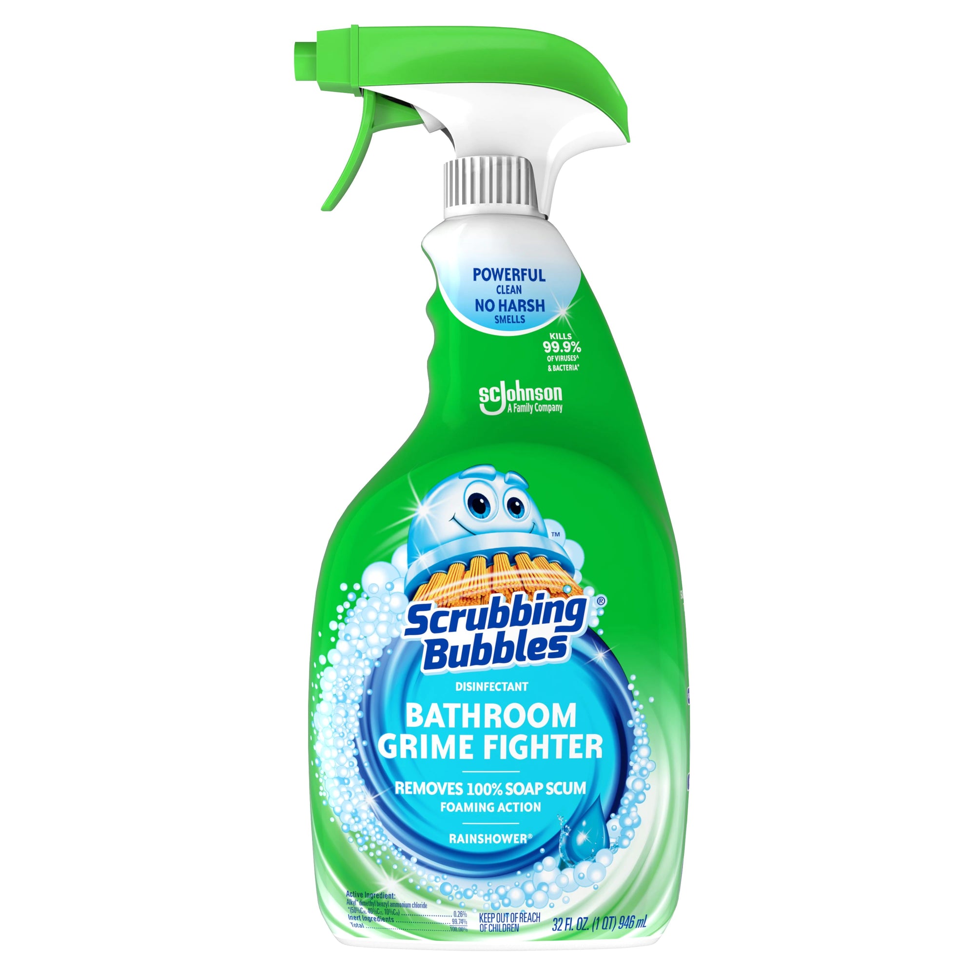 Scrubbing Bubbles Bathroom Grime Fighter Rainshower 25oz