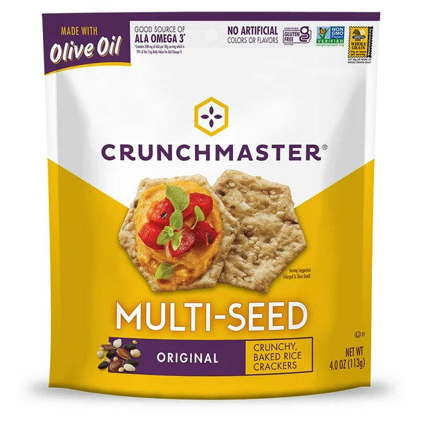 CrunchMaster Multi-Seed Original Crackers 4 oz