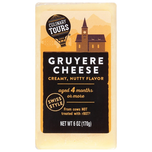 Culinary Tours Gruyere Cheese Chunk 6oz