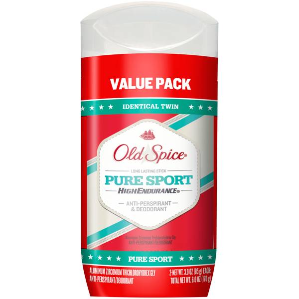 Old Spice Pure Sport High Endurance Deodorant 2.4oz