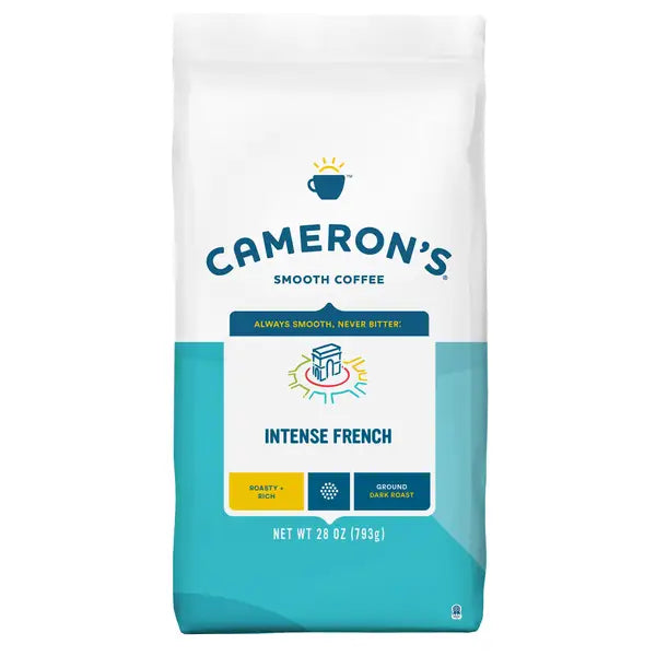 Cameron's Coffee Intense French Roasted Whole Bean Coffee 28 oz