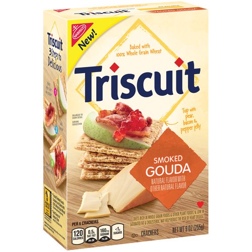 Triscuit Smoked Gouda Crackers 8.5oz