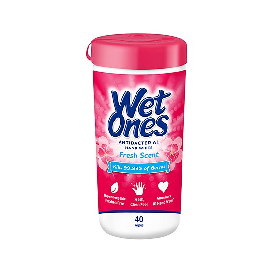 Wet Ones Fresh Scent Wipes 40ct