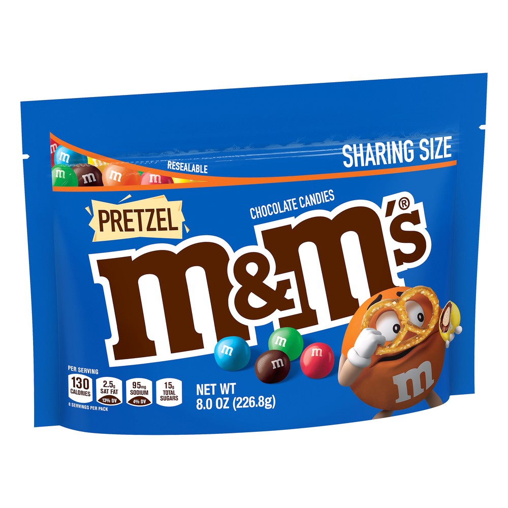 M & M's Pretzel Chocolate Candy 8.0oz