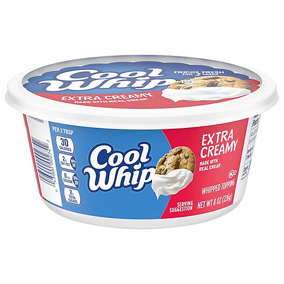 Cool Whip Extra Creamy Whipped Topping 8oz