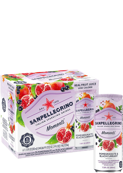 San Pellegrino Pomegranate & Blackcurrant Momenti 6 pk