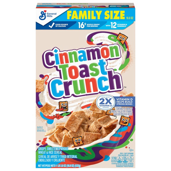 General Mills Cinnamon Toast Crunch Cereal 18.8oz