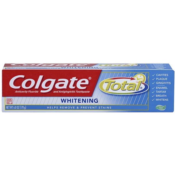 Colgate Total Whitening Toothpaste 6oz