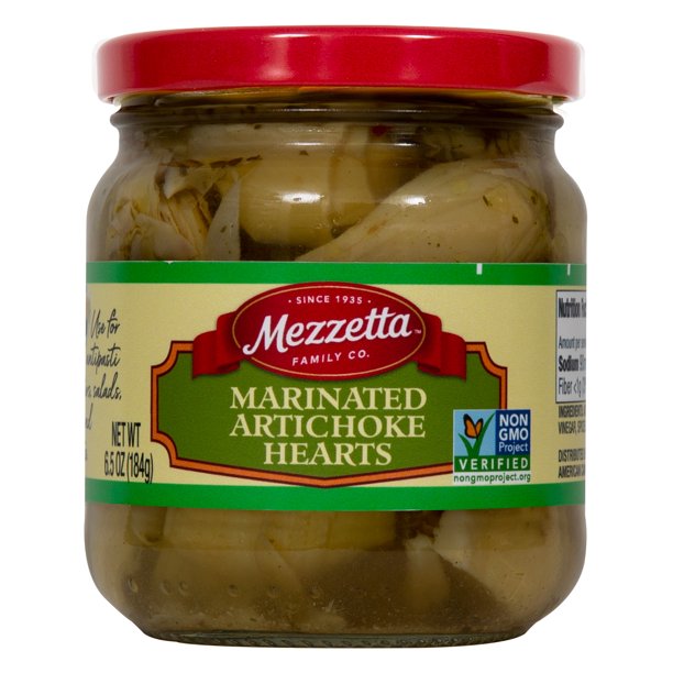 Mezzetta Marinated Artichoke Hearts 6.5oz