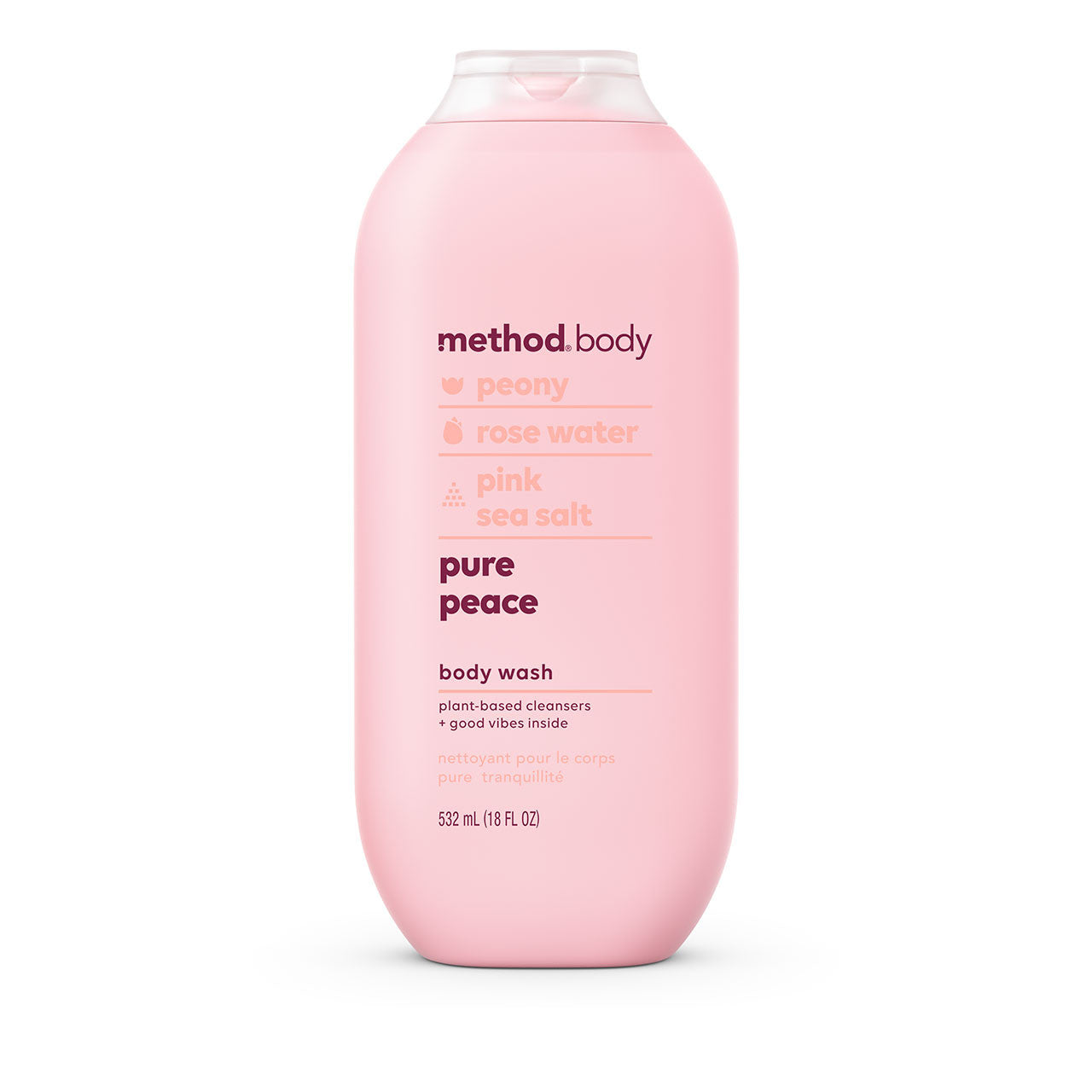 Method Body Pure Peace Body Wash 18oz.