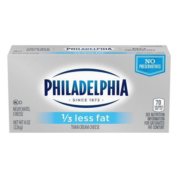 Philadelphia Neufchatel Cheese 1/3 Less Fat 8oz