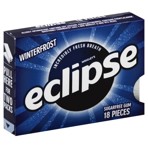 Eclipse Winterfrost Sugarfree Gum 18ct