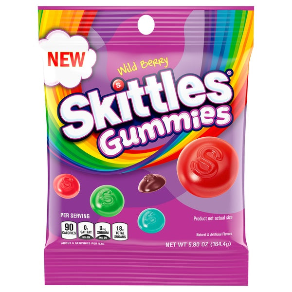 Skittles Wild Berry Gummies 5.8oz