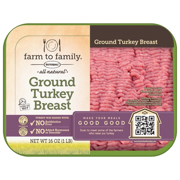 Butterball Ground Turkey Breast 16oz