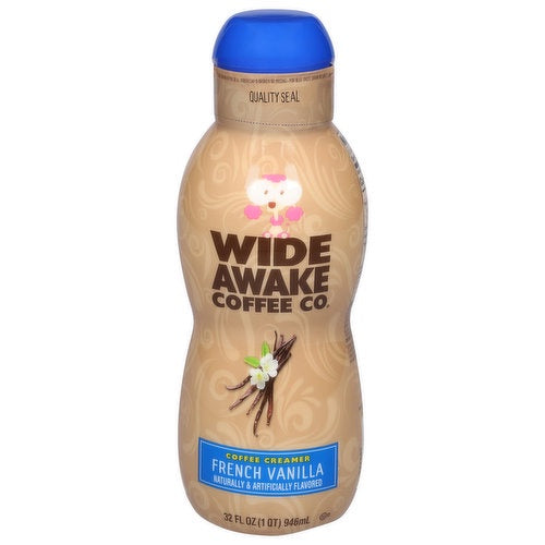 Wide Awake Coffee Co. French Vanilla Coffee Creamer 32fl oz