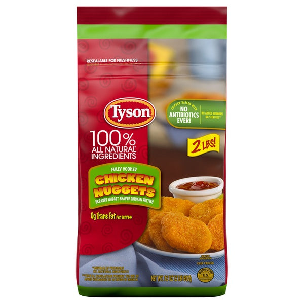 Tyson Fully Cooked Chicken Nuggets 32oz