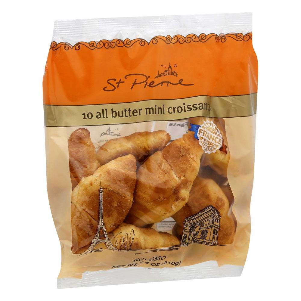 St. Pierre All Butter Mini Croissants 10ct