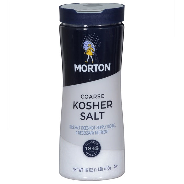 Morton Coarse Kosher Salt 16oz