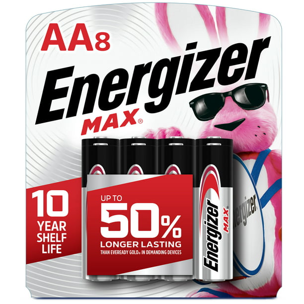 Energizer Max AA Batteries 8ct