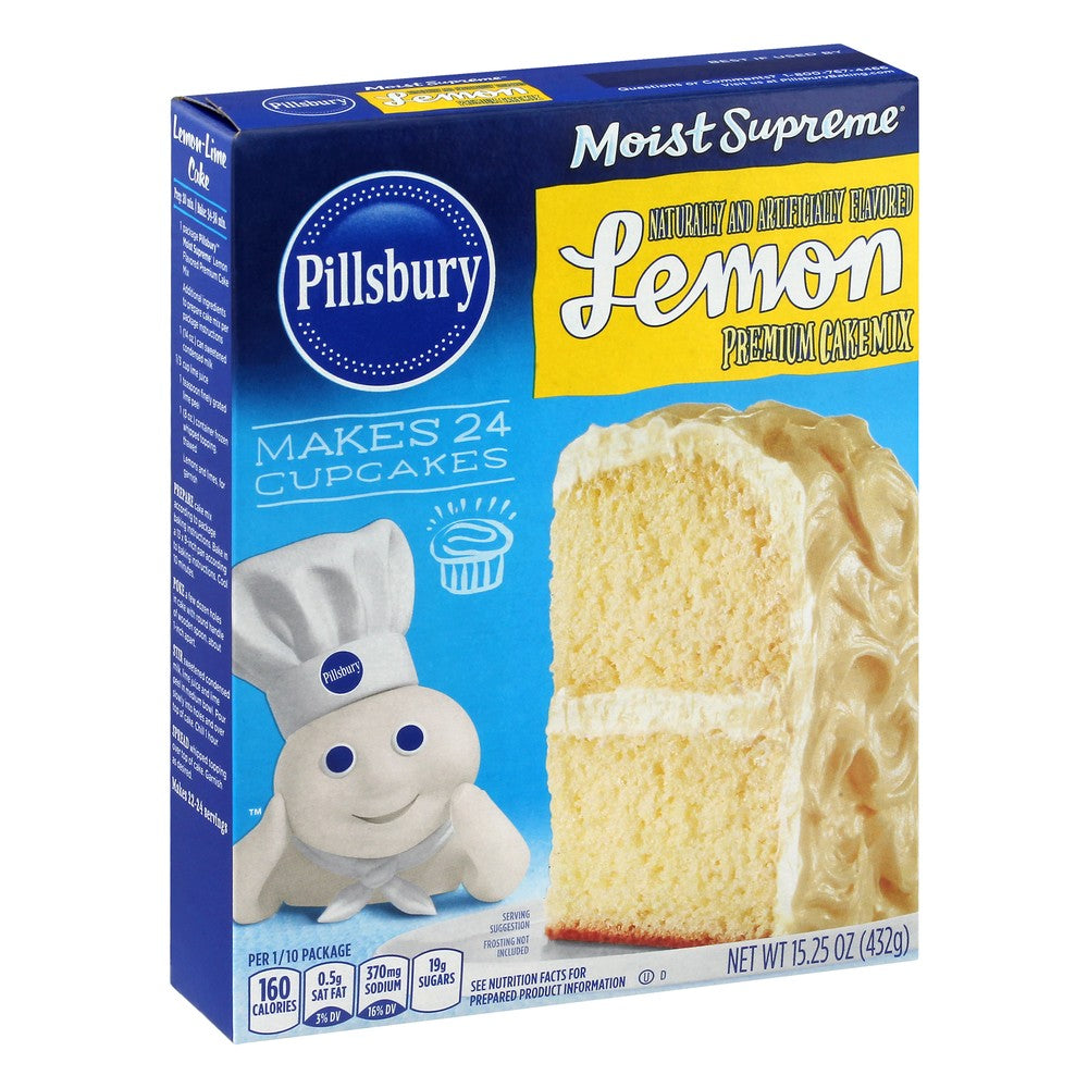 Pillsbury Lemon Premium Cake Mix 15.25oz