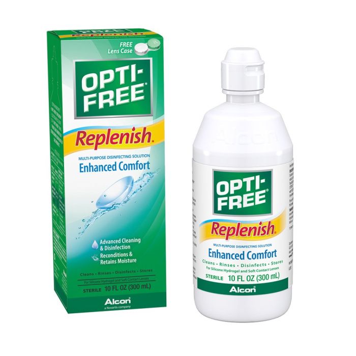 Opti-Free Replenish Solution 10 oz