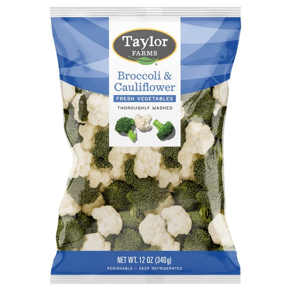 Taylor Farms Broccoli  & Cauliflower 12oz