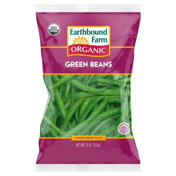 Fresh Earthbound Farms Organic Green Beans 12oz