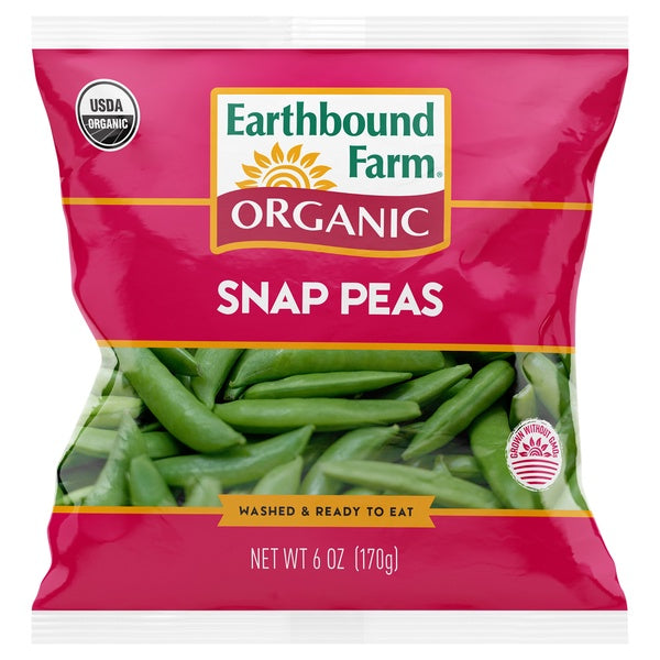 Earthbound Farm Organic Snap Peas 6oz