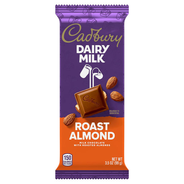 Cadbury Milk Chocolate Roast Almond Bar 3.5oz