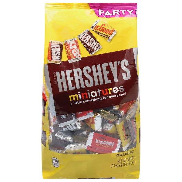 Hershey's Miniatures Party Pack Chocolate Candy 35.9oz