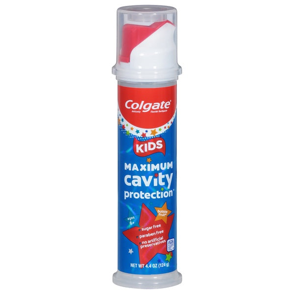 Colgate Kids Bubble Fruit Maximum Cavity Protection Toothpaste 4.4oz