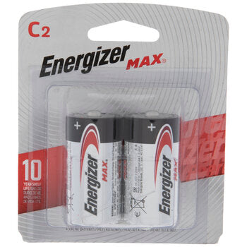 Energizer Max C Batteries 2ct