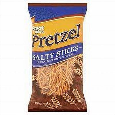 Great Value Ultra Thin Pretzel Salty Sticks 16oz