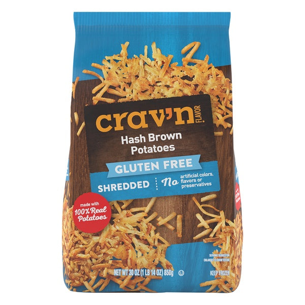 Crav'n Flavor Shredded Hash Brown Potatoes 30oz