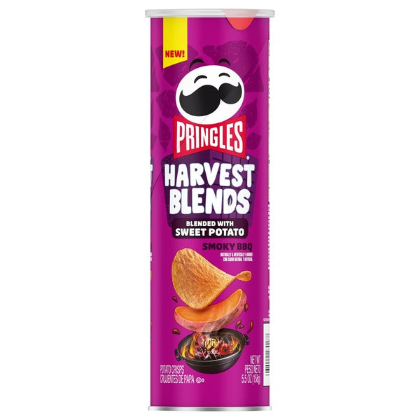 Pringles Harvest Blends Smoky BBQ Sweet Potato Crisps 5.5oz