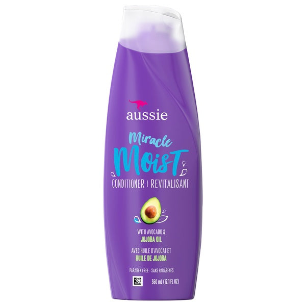 Aussie Miracle Moist Conditioner w/Avocado & Jojoba Oil 12.1fl oz