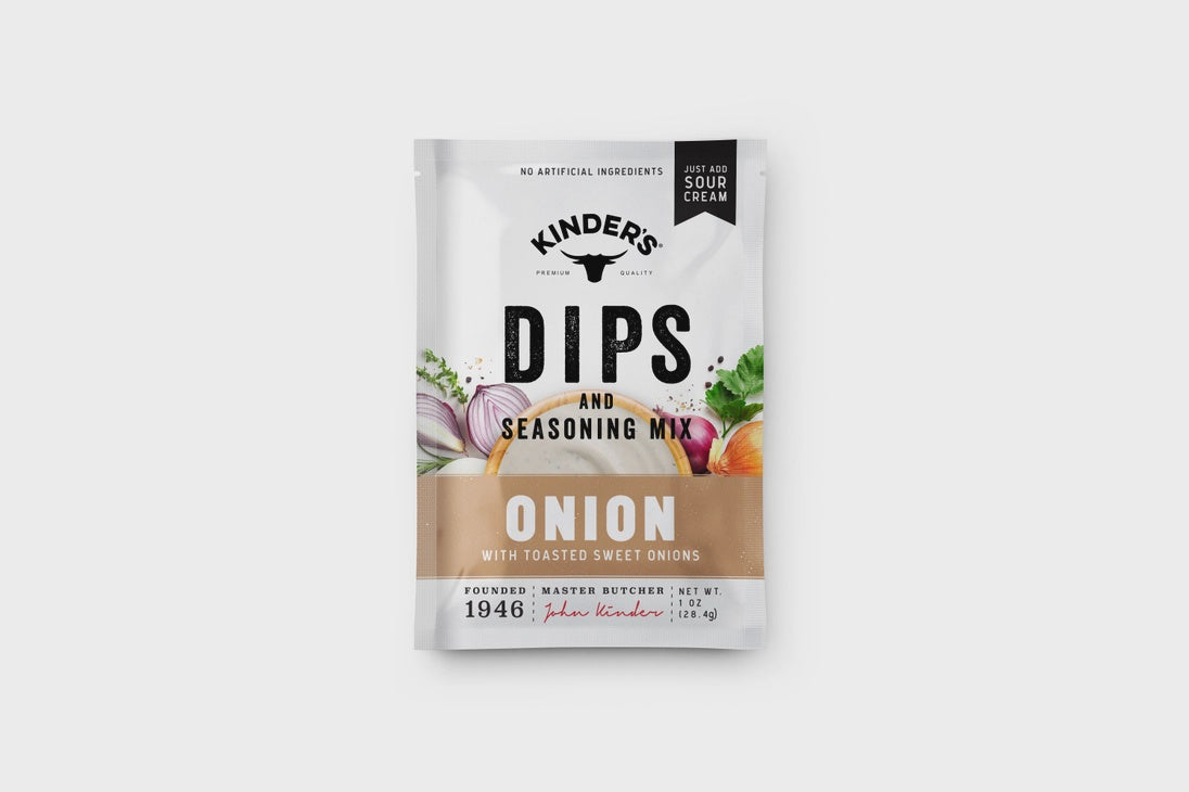 Kinder's Onion Dip & Seasoning Mix 1 oz