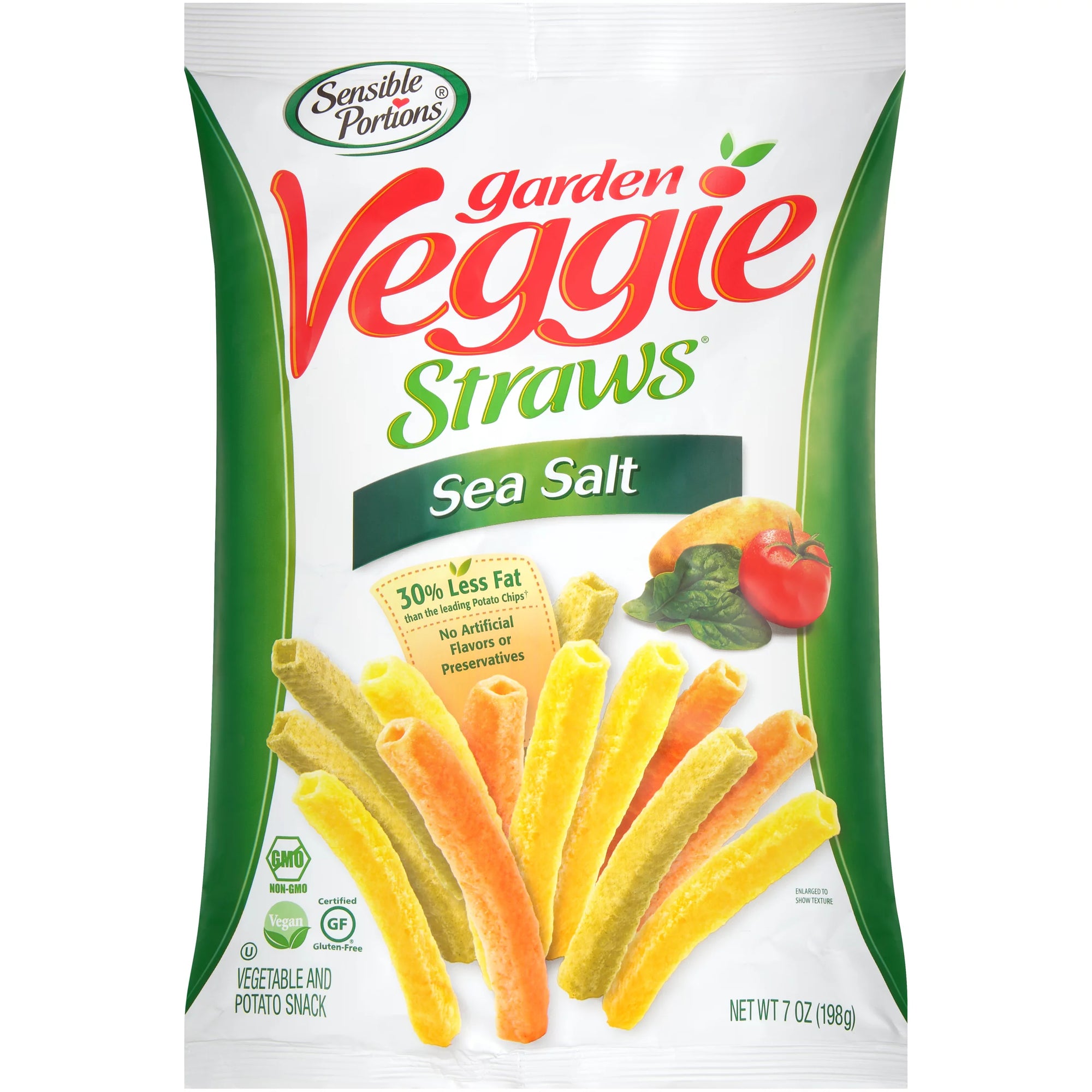 Sensible Portions Sea Salt Veggie Straws  7oz