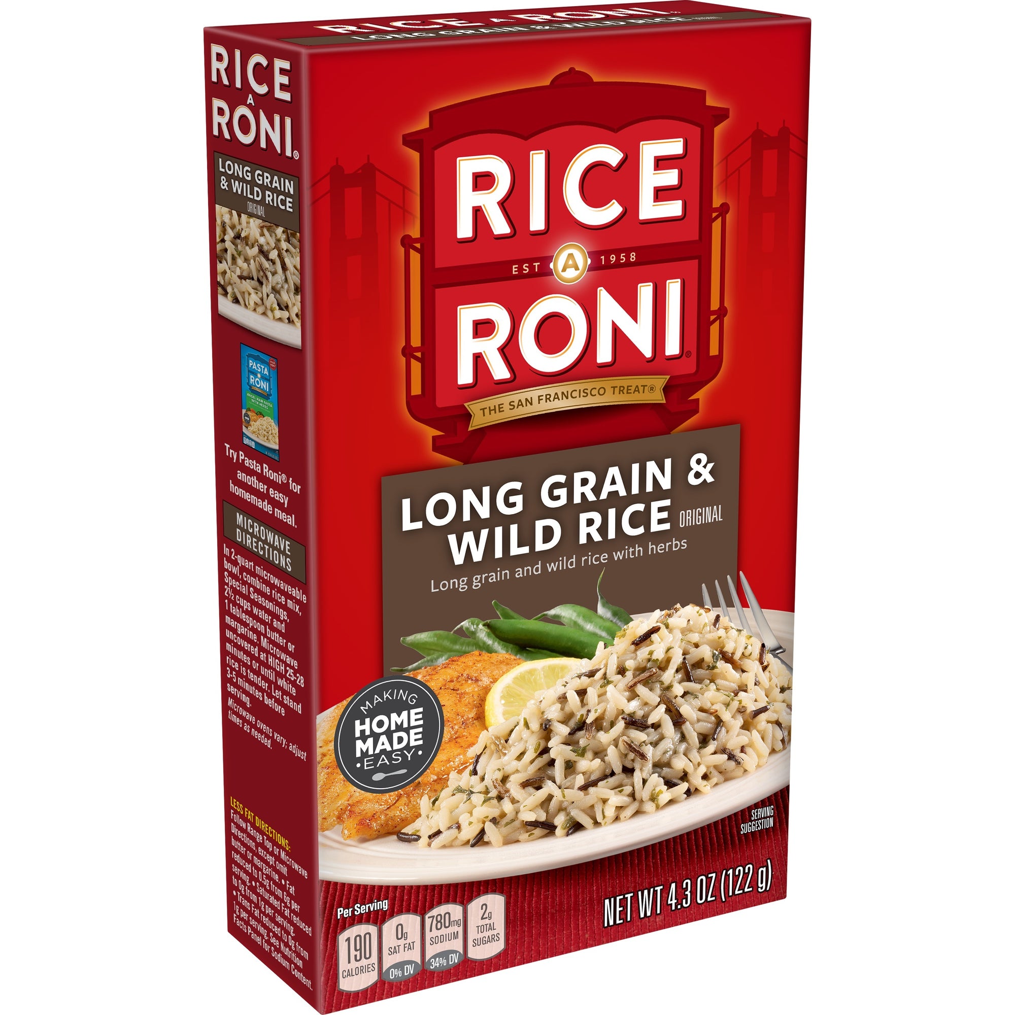 Rice-A-Roni Long Grain & Wild Rice 4.3oz