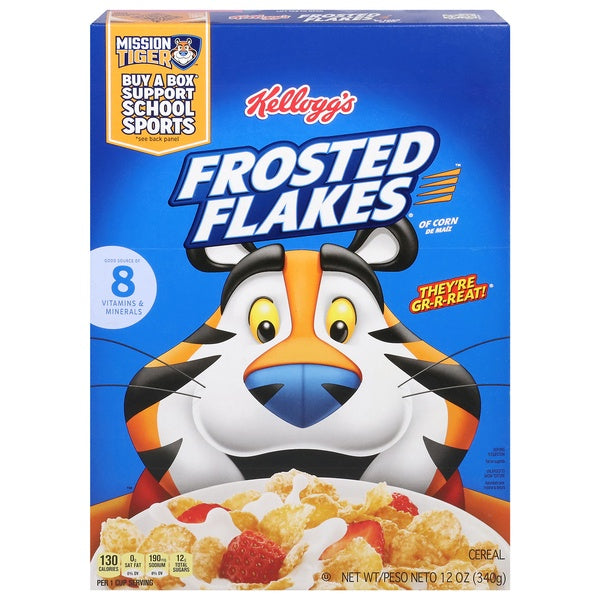 Kellogg's Frosted Flakes Cereal 12oz