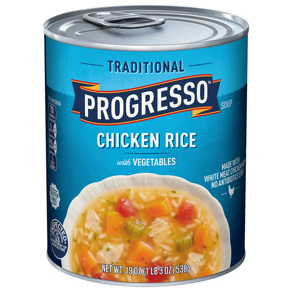 *Progresso Traditional Rice with Vegetables Chicken Soup19 oz